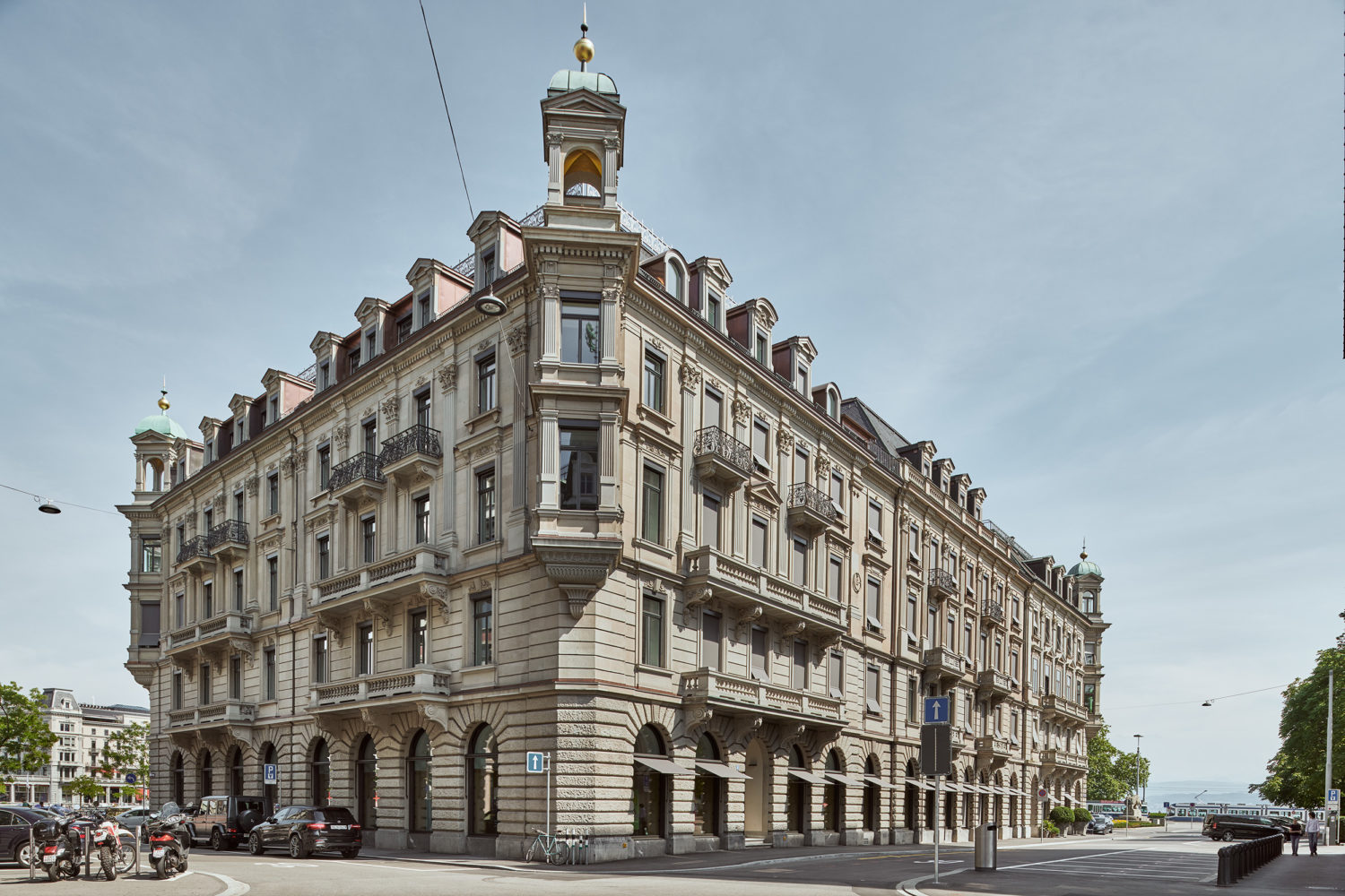 Sanierung Schweizerische Nationalbank Zürich fotografie roman
