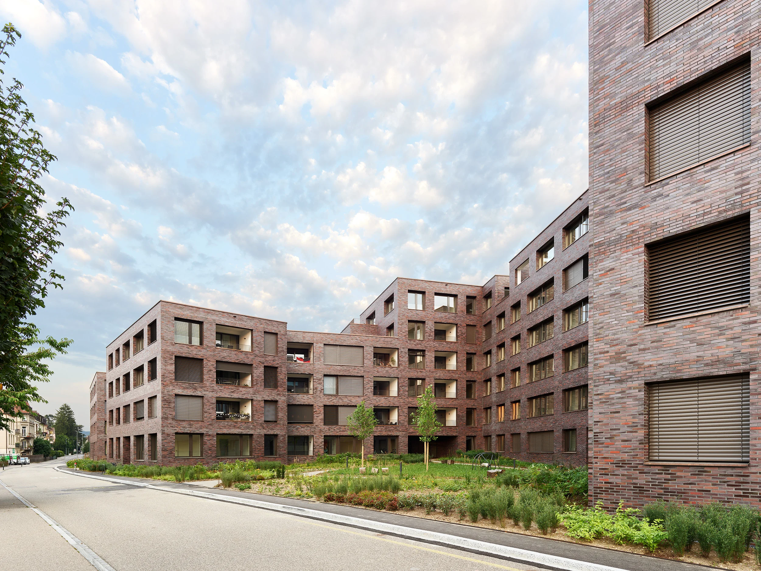 Wohnsiedlung Furnierwerk Rheinfelden fotografie roman