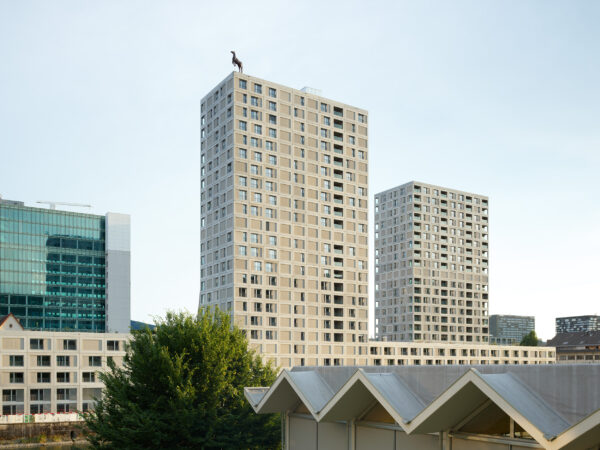 Neubau Depot Hard, Zürich, Schweiz von Morger Partner Architekten, Basel, Schweiz, aufgenommen 2025 von Roman Weyeneth, fotografie roman weyeneth gmbh, Fotostudio Basel, Schweiz